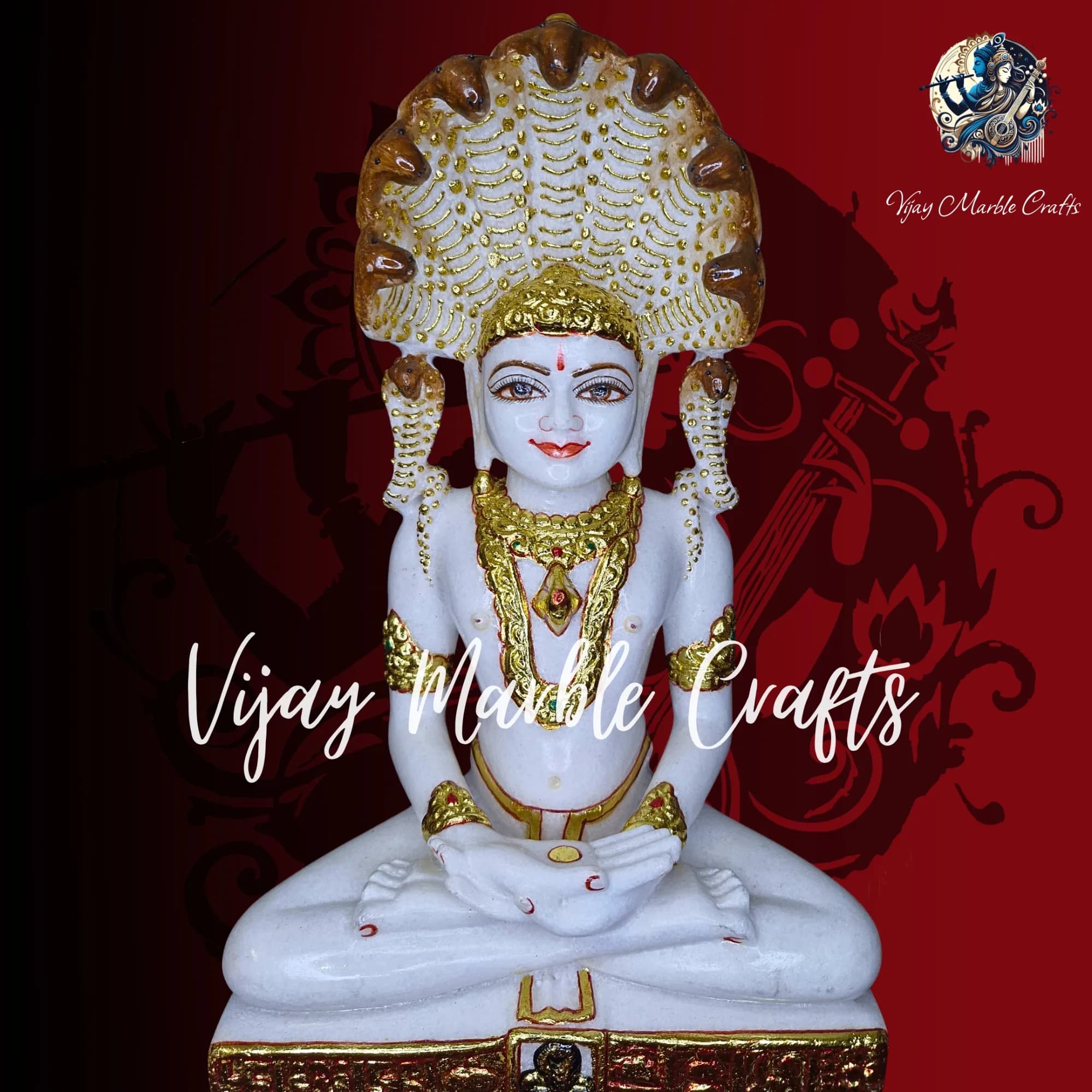 Marble Parshwanath Idol